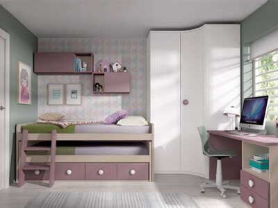 muebles modulares juveniles compactos dobles 259FO0141