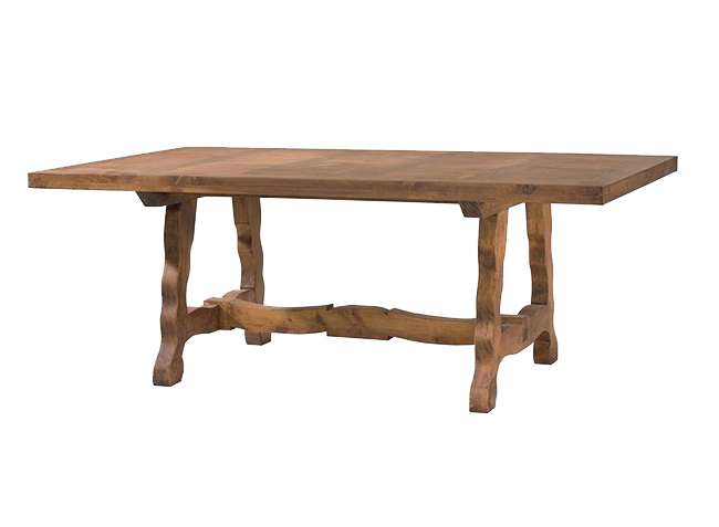 mesa-comedor-rustica-madera-maciza-larga-patas-onduladas