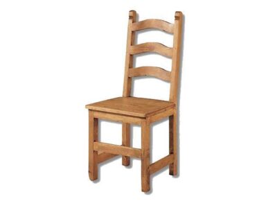 silla-comedor-rustica-madera-respaldo-travesaños-curvos