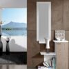 mueble-recibidor-moderno-color-blanco-con-puerta-grande-espejo-vertical
