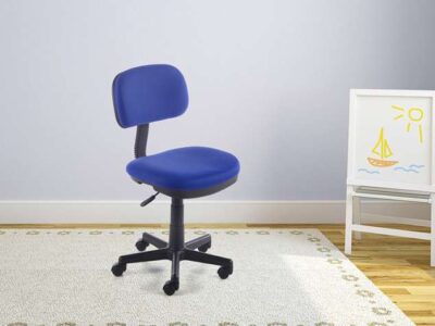 Silla de escritorio giratoria sin brazos