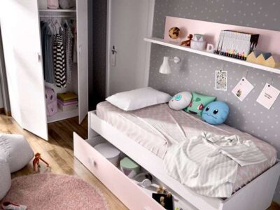 Dormitorio-juvenil-gris-rosa-cama-nido-estanteria-006dek40318292