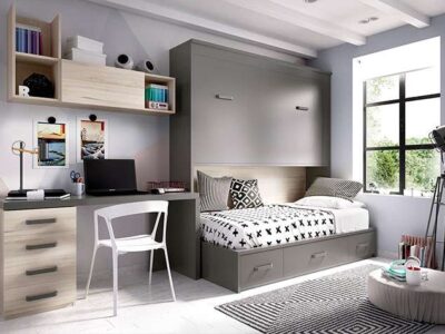 moderna-habitacion-juvenil-con-cama-litera-abatible-y-zona-de-estudio-haya-y-gris