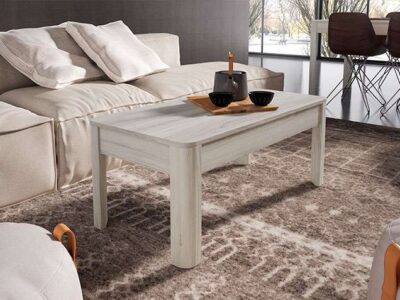 Mesa de centro elevable extensible disponible en varios colores
