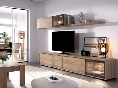mueble-tv-industrial-con-modulo-colgante-y-estante-a-juego