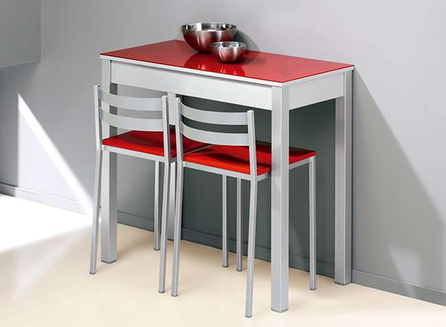 mesa-de-cocina-roja-fija-con-patas-de-aluminio