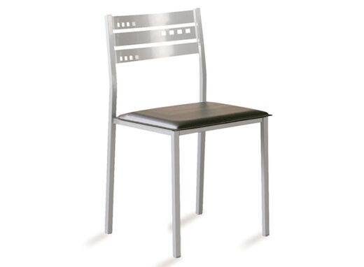 silla-aluminium-con-asiento-de-polipiel-negra