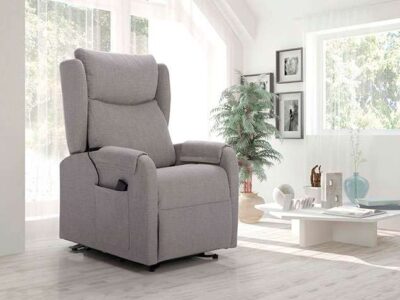 Butaca relax diseño eléctrica color gris