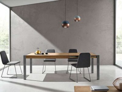 Mesas de comedor de diseño extensibles modernas