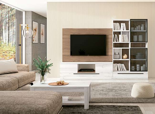 mueble-tv-moderno-minimalista-con-estanteria-madera-y-blanco