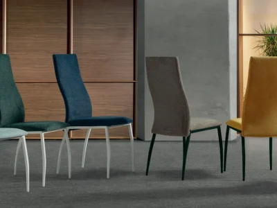 Sillas de comedor modernas (varios colores)