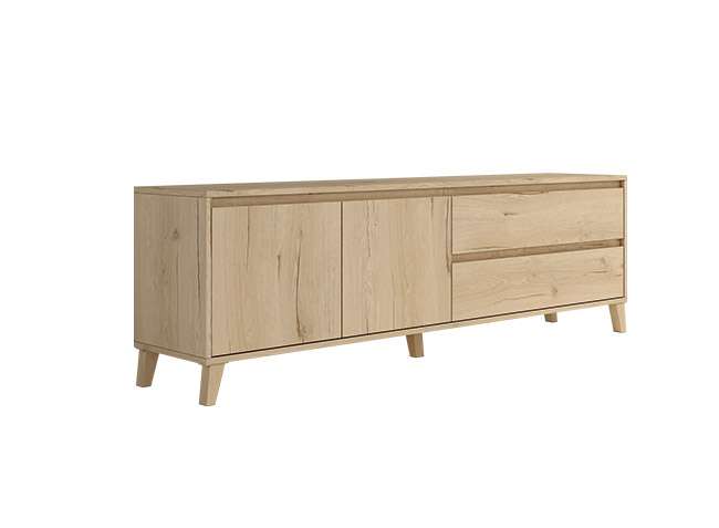 Aparador o mueble para tv nordico en madera natural