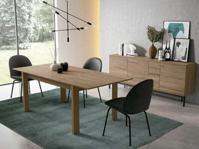 Mesa de comedor extensible