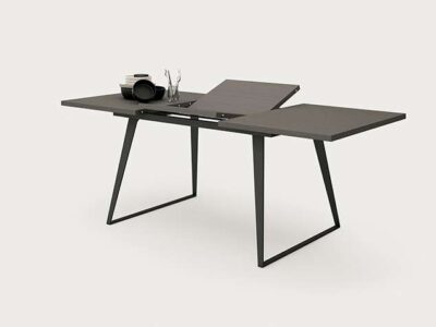 Mesa para comedor negra extensible