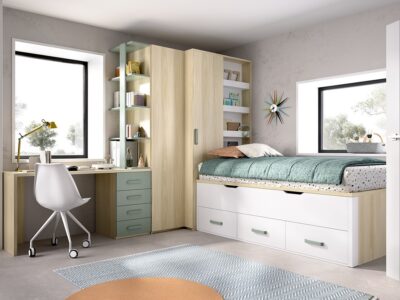 Composicion de dormitorio juvenil