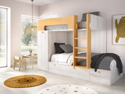 Composicion juvenil con base block escalera y nido