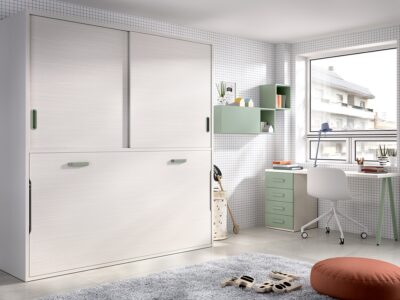 Composicion juvenil cama abatible horizontal