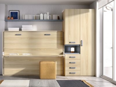 Composicion juvenil con cama abatible horizontal