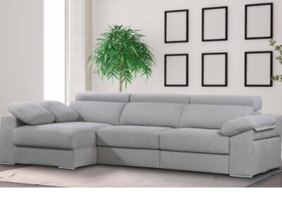 Sofa de tres plazas mas chaislongue (286cms)