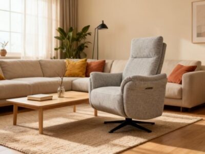 363 SILLÓN RELAX GIRATORIO MOD. AUGUSTO, 280 P. Sillón Relax Giratorio mod. Augusto con enfoque relax para disfrutar de una sentada cómoda y adaptable.