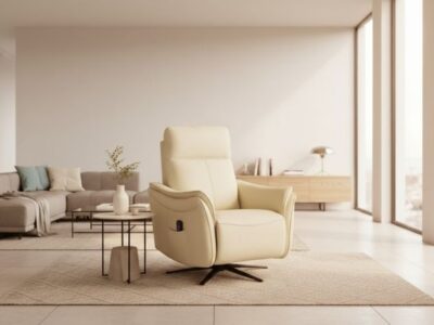 363 SILLÓN RELAX GIRATORIO MOD. SISU, 695 / 447 P. Sillón Relax Giratorio mod. Sisu con enfoque relax para disfrutar de una sentada cómoda y adaptable.