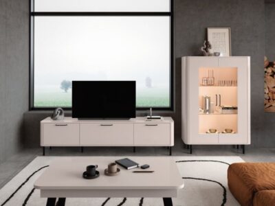 003- Composición 258. Salón de líneas suaves y estilo minimalista