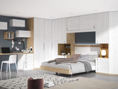 089 COMPOSICIÓN Nº38. Composición para crear un dormitorio de matrimonio completo y funcional