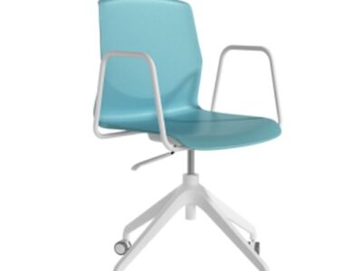 076- Silla Houston. Silla giratoria con ruedas y regulación de altura