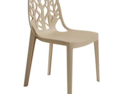 076- Silla Praga. Silla de exterior con respaldo calado
