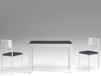 325. Conjunto Meghan. Mesa extensible con 2 sillas para cocina