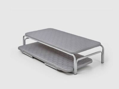 322 - Cama Nido con bases tapizadas y malla transpirable 3D