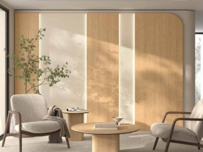 105 - Panel decorativo B157 de pared con diferentes profundidades