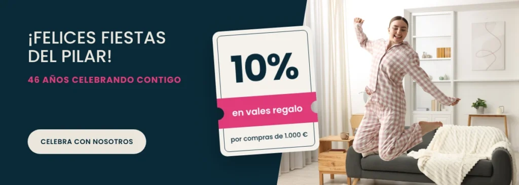 10% en vales regalo por compras de 1.000€